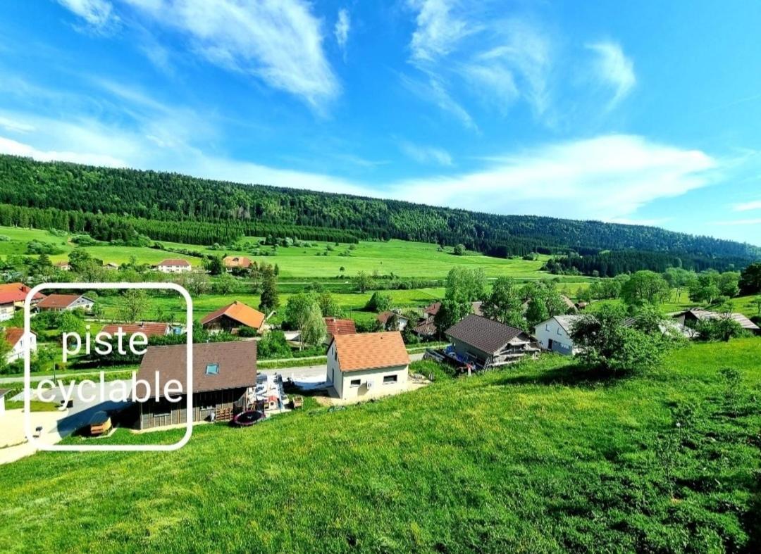 Gite Au Doubs Moment Vue Exceptionnelle Et Panoramique Arcon  Exterior foto